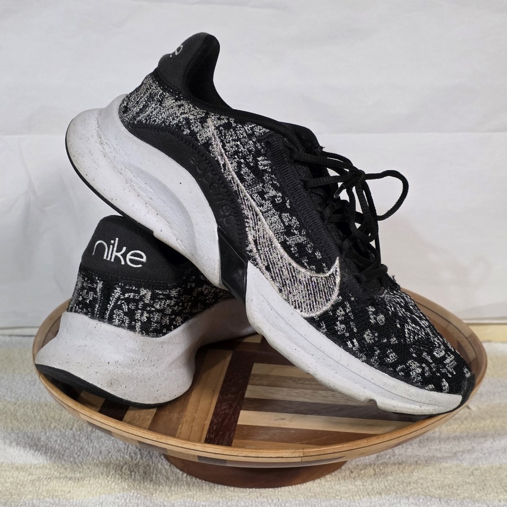 Superrep Flyknit Go 3 Flyknit Running Shoes Women's Sz 9.5 Black "Move To Zero" - Picture 8 of 15